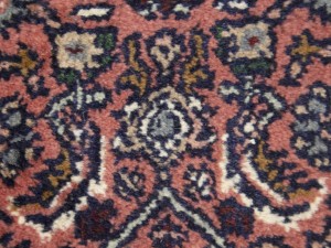 Green Floral Tribal 9X12 Indo-Bidjar Oriental Rug