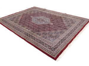 Red Floral Tribal 8'6X11'6 Indo-Bidjar Oriental Rug
