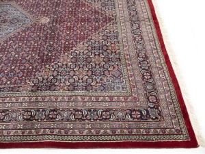 Red Floral Tribal 8'6X11'6 Indo-Bidjar Oriental Rug