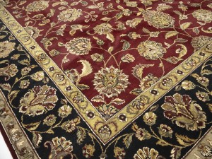 Red Floral Classic 9X12 Agra Jaipur Oriental Rug