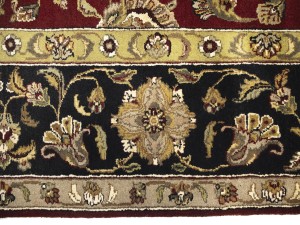 Red Floral Classic 9X12 Agra Jaipur Oriental Rug