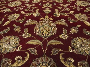 Red Floral Classic 9X12 Agra Jaipur Oriental Rug