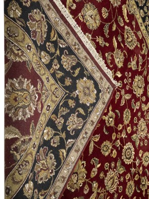 Red Floral Classic 9X12 Agra Jaipur Oriental Rug