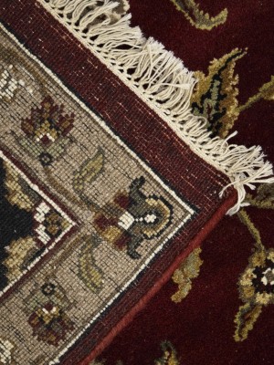 Red Floral Classic 9X12 Agra Jaipur Oriental Rug