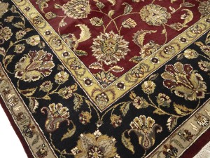Red Floral Classic 9X12 Agra Jaipur Oriental Rug
