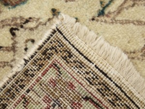 Semi Antique Cream Traditional 9'7X12'5 Vintage Oriental Rug