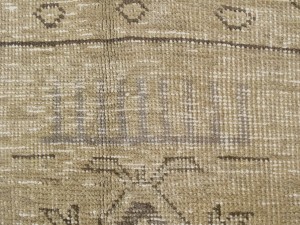 Antique Muted Floral 10X12 Distressed Vintage Oriental Rug