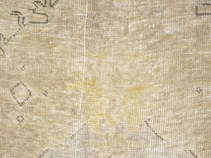 Antique Muted Floral 10X12 Distressed Vintage Oriental Rug