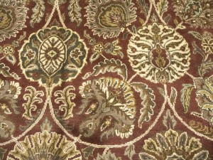 Red Floral Classic 9X12 Agra Jaipur Oriental Rug