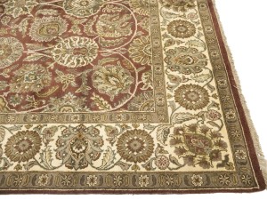 Red Floral Classic 9X12 Agra Jaipur Oriental Rug