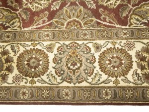Red Floral Classic 9X12 Agra Jaipur Oriental Rug