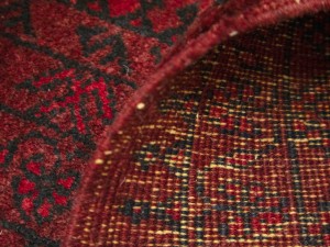 Red Floral Tribal 9'5X11'7 Afghan Herati Vintage Oriental Rug