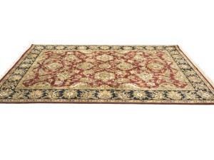 Red Floral Classic 6X9 Agra Jaipur Oriental Rug