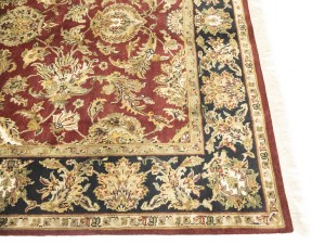 Red Floral Classic 6X9 Agra Jaipur Oriental Rug