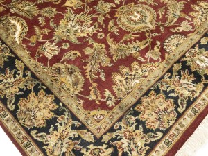 Red Floral Classic 6X9 Agra Jaipur Oriental Rug