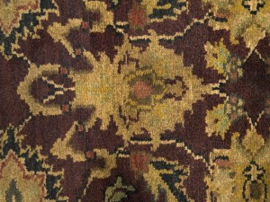 Burgundy Floral Classic 2'7X12 Agra Jaipur Oriental Runner Rug