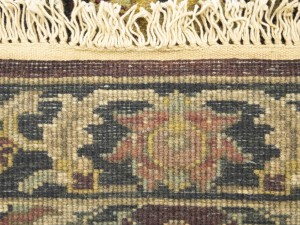 Burgundy Floral Classic 2'7X12 Agra Jaipur Oriental Runner Rug