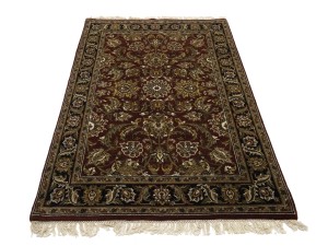 Red Floral Classic 4X6 Agra Jaipur Oriental Rug