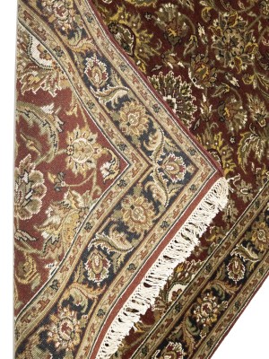 Red Floral Classic 4X6 Agra Jaipur Oriental Rug