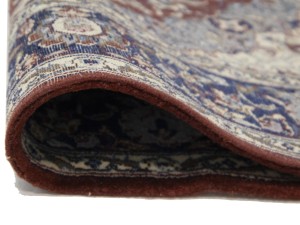 Red Floral Classic 3X5 Indo-Kashan Oriental Rug