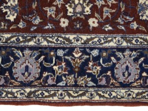 Red Floral Classic 3X5 Indo-Kashan Oriental Rug