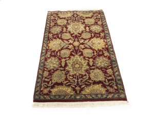 Red Floral Classic 3X5 Agra Jaipur Oriental Rug
