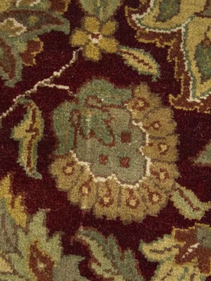 Red Floral Classic 3X5 Agra Jaipur Oriental Rug