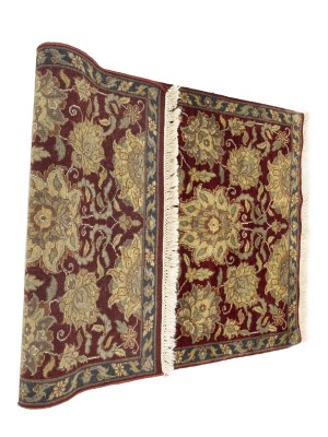 Red Floral Classic 3X5 Agra Jaipur Oriental Rug