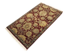 Red Floral Classic 3X5 Agra Jaipur Oriental Rug