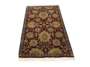 Red Floral Classic 3X5 Agra Jaipur Oriental Rug