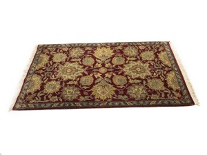 Red Floral Classic 3X5 Agra Jaipur Oriental Rug