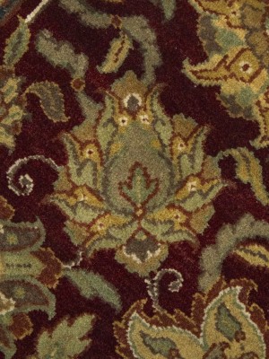 Red Floral Classic 3X5 Agra Jaipur Oriental Rug
