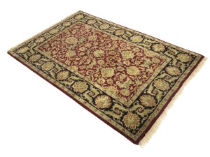 Red Floral Classic 4X6 Agra Jaipur Oriental Rug