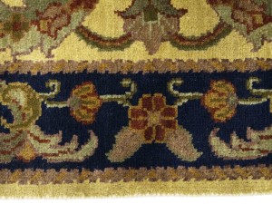 Golden Beige Floral Classic 4X6 Agra Jaipur Oriental Rug