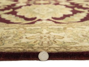 Maroon Red Floral Classic 4X6 Agra Jaipur Oriental Rug