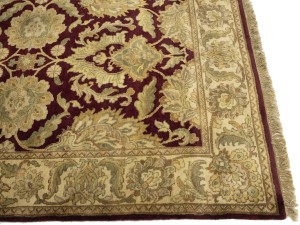 Maroon Red Floral Classic 4X6 Agra Jaipur Oriental Rug