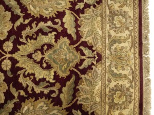 Maroon Red Floral Classic 4X6 Agra Jaipur Oriental Rug