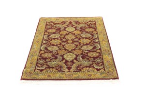 Red Floral Classic 4X6 Agra Jaipur Oriental Rug