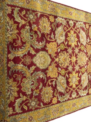 Red Floral Classic 4X6 Agra Jaipur Oriental Rug