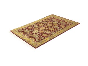 Red Floral Classic 4X6 Agra Jaipur Oriental Rug