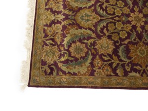 Burgundy Floral Classic 4X6 Agra Jaipur Oriental Rug