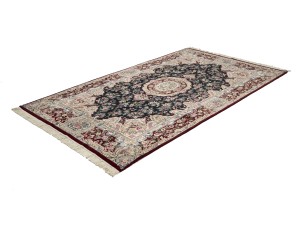 Charcoal Floral Classic 6X10 Royal Tabriz Oriental Rug