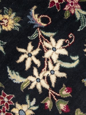 Charcoal Floral Classic 6X10 Royal Tabriz Oriental Rug