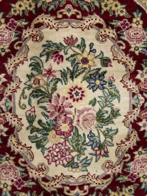Charcoal Floral Classic 6X10 Royal Tabriz Oriental Rug