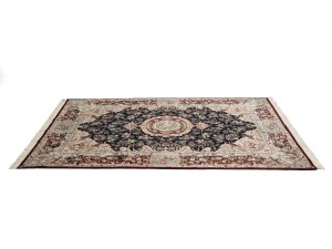 Charcoal Floral Classic 6X10 Royal Tabriz Oriental Rug
