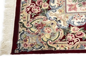 Charcoal Floral Classic 6X10 Royal Tabriz Oriental Rug