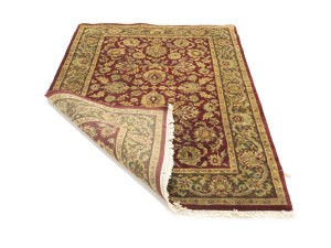 Red Floral Classic 4X6 Agra Jaipur Oriental Rug