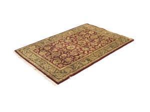 Red Floral Classic 4X6 Agra Jaipur Oriental Rug