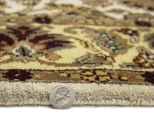 Cream Floral Classic 4X6 Agra Jaipur Oriental Rug