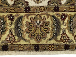 Cream Floral Classic 4X6 Agra Jaipur Oriental Rug